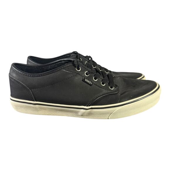 Vans Other - Vans Ultracush Black Leather Laceup Men's Size 12 VN500714 Skater